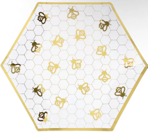 9 Inch Bee plate