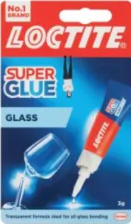Loctite Glass Bond Super Glue 3g Transparent - 2979522