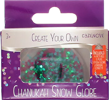 Chanukah Snow Globe