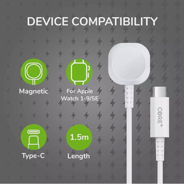 Core+MAgentic Watch Charger