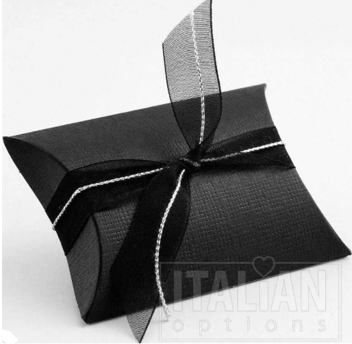 Black Silk Bustina70x70x25mm