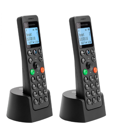 Motorola DOT212 DECT TAM Cordless Phone - Twin