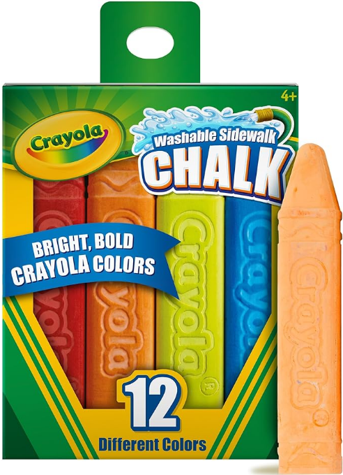 12 Outdoor Chalks