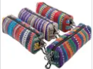 Stripe Cotton Pencil Case/Make-Up Bag