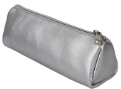 Triangular Silver Pencil Case