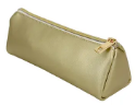 Triangular Gold Pencil Case
