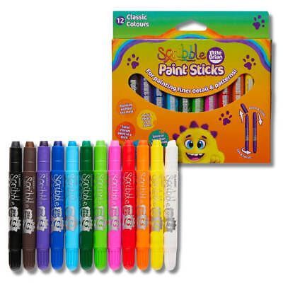 Little Brian Scribble Paint Sticks 12 Pack
