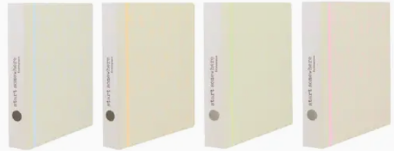 A4 RINGBINDER- ECO LEAVES