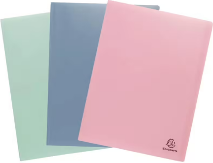 Display bk recycled PP AutentiK A4 50 pk
