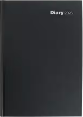 CONCEPT A4 2026 PAGE A DAY DESK DIARY BOLD - ASST
