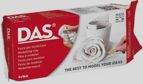 DAS 1/2kg WHITE AIR HARDENING MODELLING CLAY