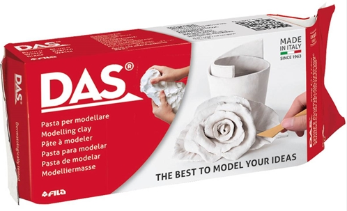 DAS 1kg WHITE AIR HARDENING MODELLING CLAY