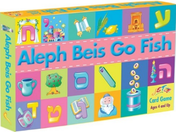 Alef Beis Go Fish Game