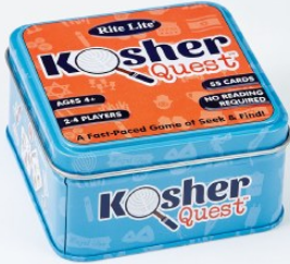 KOSHERQUEST GAME, 55 CARDS, 3.5
