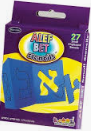 ALEF BET STENCILS, SMALL, CHIPBOARD