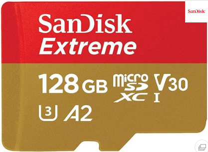 SanDisk Extreme Plus 128GB MicroSDXC