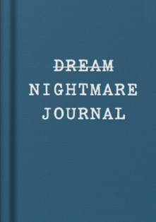 Nightmare Journal Fabric Hardback Notebook