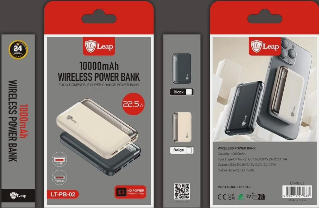 10000mah Fast Power Bank