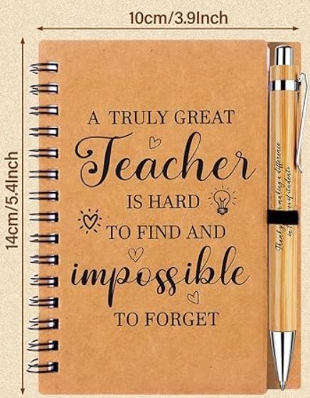 Thank You Teacher Notebook
