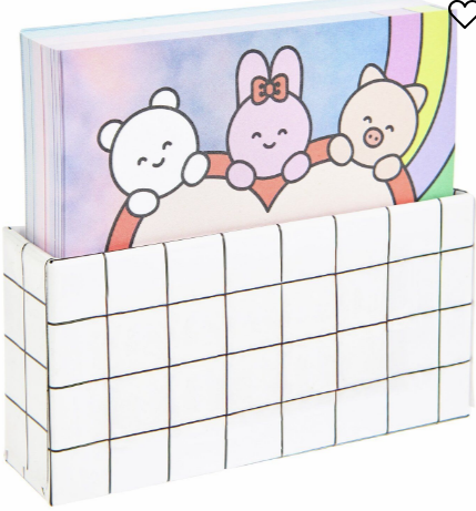 Memo Box Chingu FSC MIX, 150 sheets, 9x9 cm
