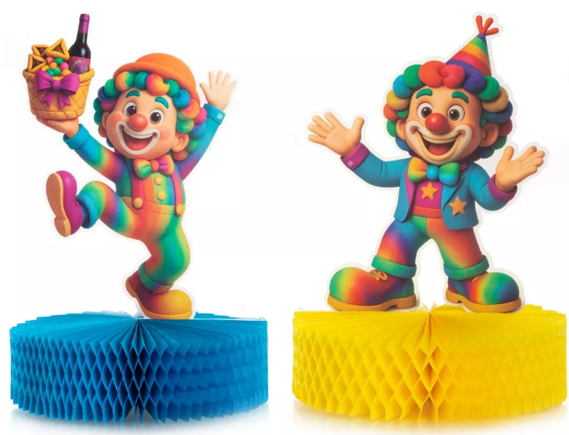 Clown Crepe Table