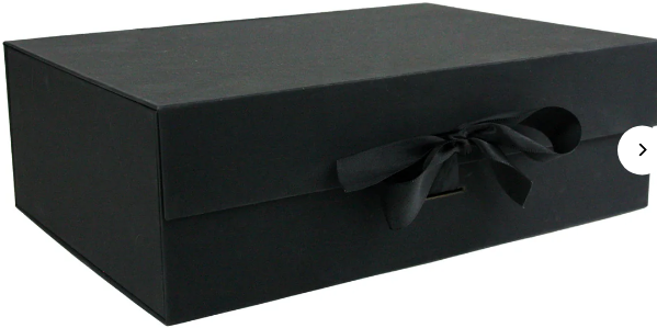 Black Magnetic Gift Box 33 x 25 x 12 cm