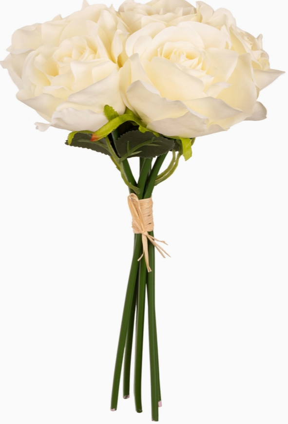 Eugenie Rose Bunch X 6 Cream