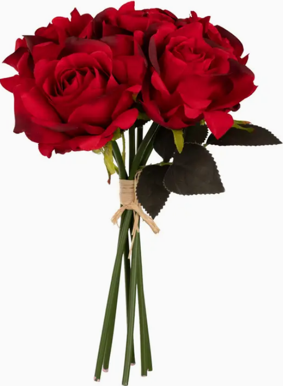 Eugenie Rose Bunch X 6 Red