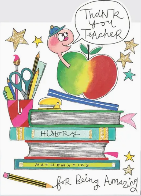 Thank You Teacher/Apple & Books