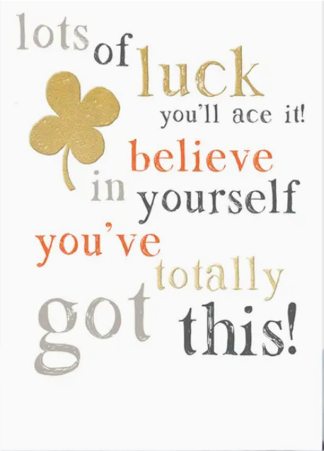 Lots of Luck Card