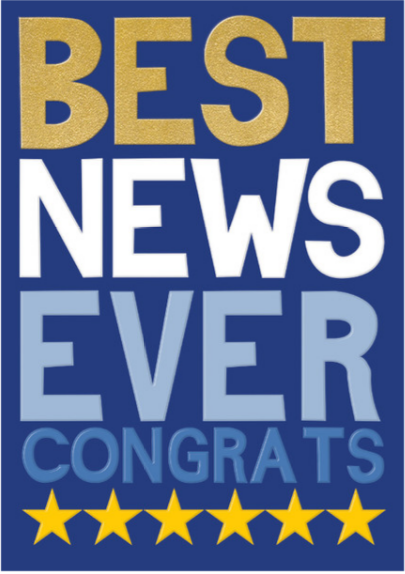 Best News Ever Card