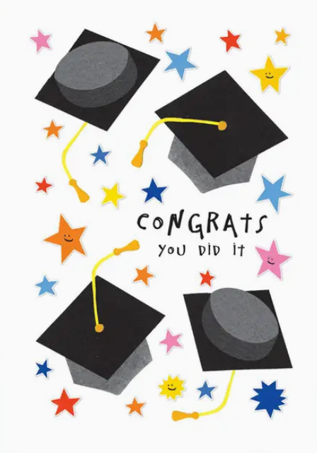 Congrats You Did It Card
