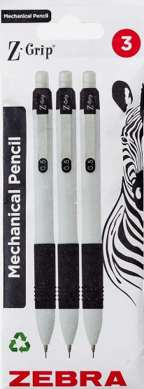 MECHANICAL PENCIL 3PK