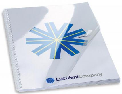 A5 240 Micron Clear Binding Covers