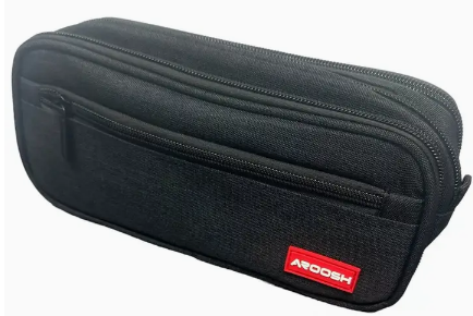 Aroosh Triple Pocket Zipped Pencil Case