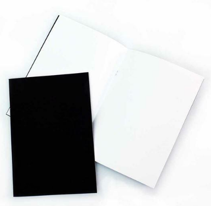 Seawhite A5 Starter Sketchbook, Black Card Cover