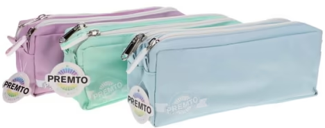 PREMTO PASTEL 2 POCKET PENCIL CASE