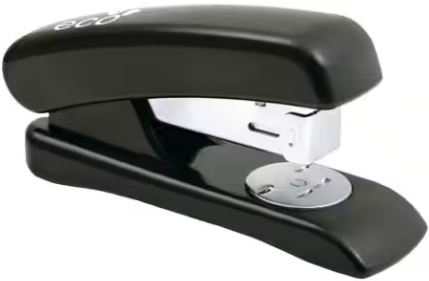 Eco Half Strip Stapler - Black