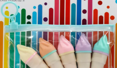 5PK ICE CREAM HIGHLIGHTERS