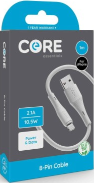 8 Pin Cable For Iphone 1M White