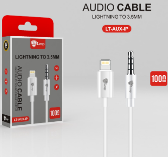 8 Pin to 3.5mm Audio Cable