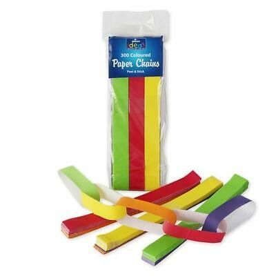 300 COLOURED PAPER CHAIN