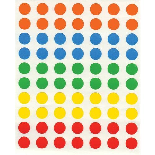 STICKERS 8MM 125 LABELS