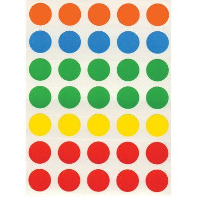 STICKERS 13MM 125 LABELS