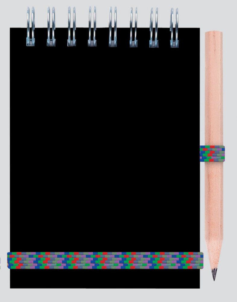 A7 BANDED NOTEBOOK + PENCIL