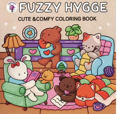 Purple Peach Colouring Book