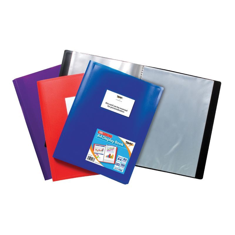 A4 20 POCKET DISPLAY BOOK
