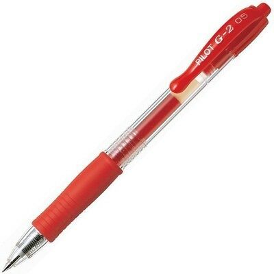 GEL INK RETRACTABLE RED 0.5