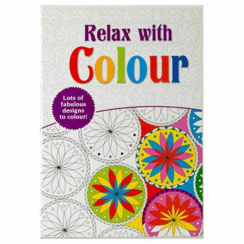 RELAX WITH ADULTS COLOURING