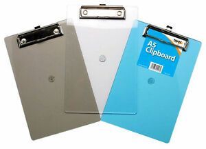 A5 Palstic Clip Board
